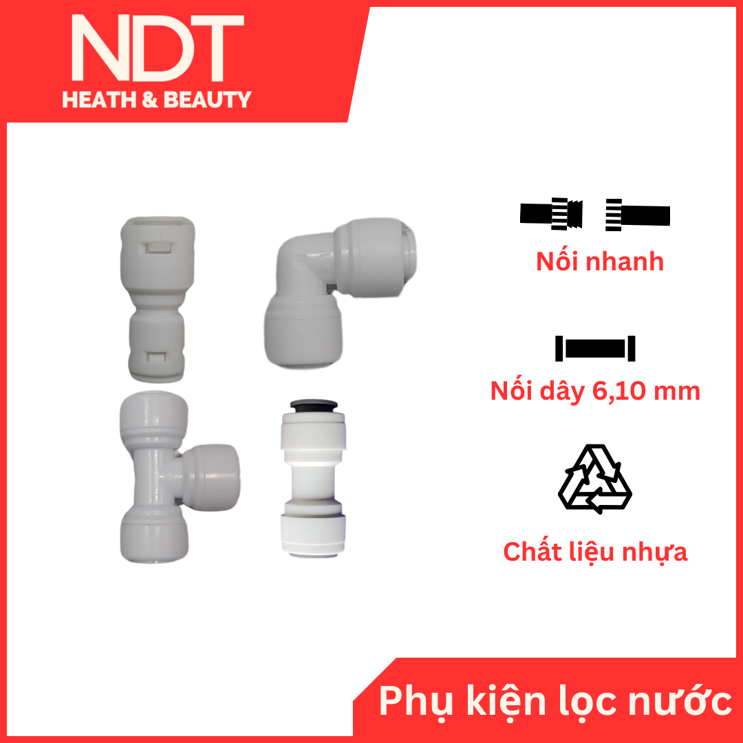 Co, cút nối, phụ kiện máy lọc nước