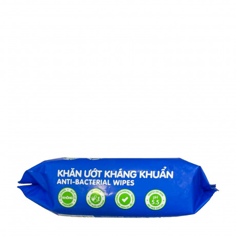 Khăn ướt kháng khuẩn Pharmacity (30 tờ/gói)