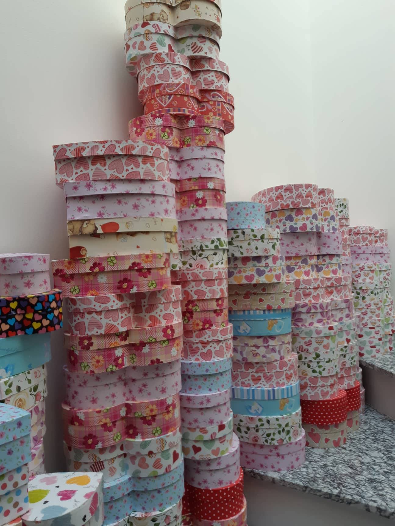 Hộp quà hình tim   Size 22 cm