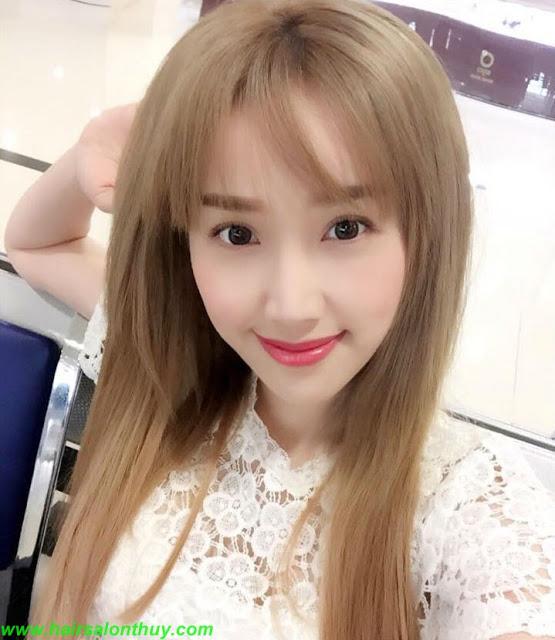 Thuốc nhuộm phủ bóng trái cây màu vàng khói 9.1
