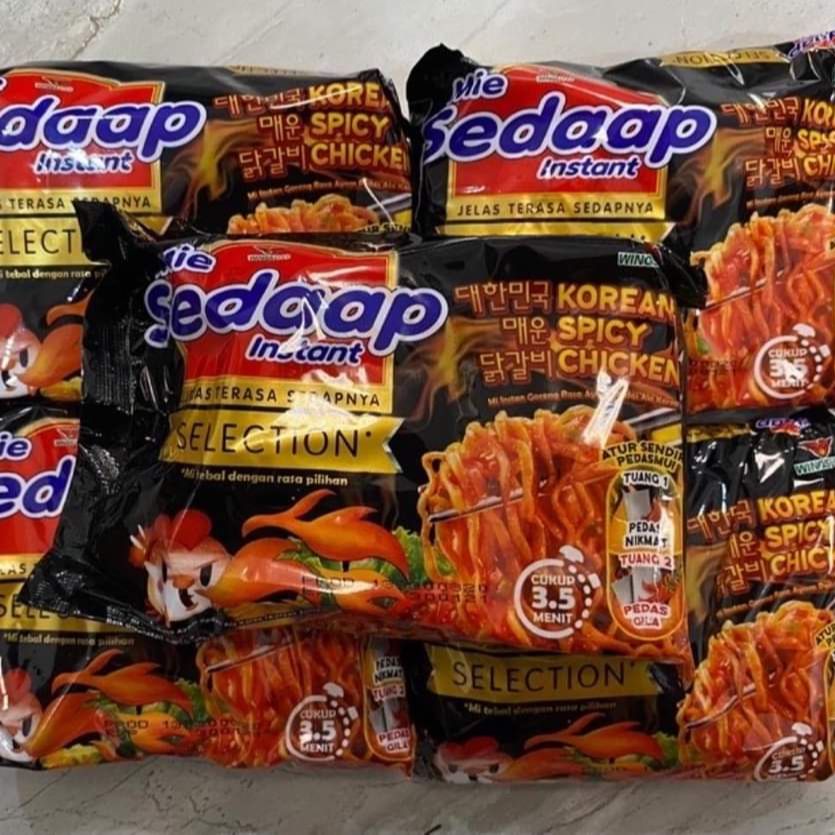 (Lốc 5 gói) Mì Trộn Ăn Liền Siêu Cay Sedaap Indonesia cực ngon