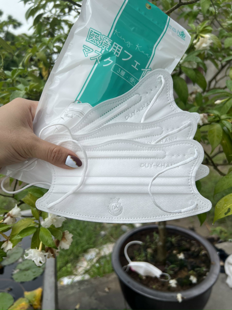 Set 10 Khẩu trang Cua Duy Khánh KF94 siêu mới