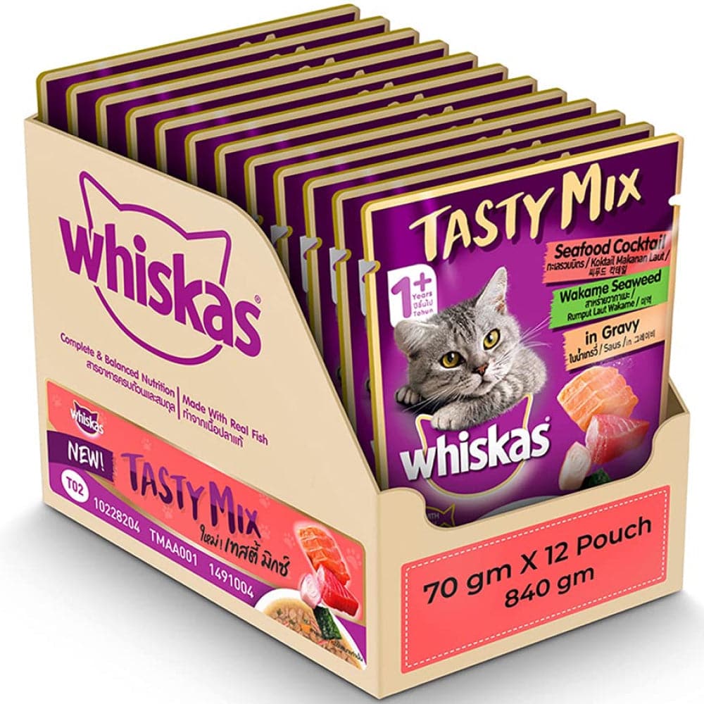 Pate WHISKAS dạng gói CHO MÈO
