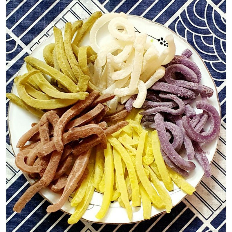 Mứt Dừa Sữa Mix 3 Vị 500GR