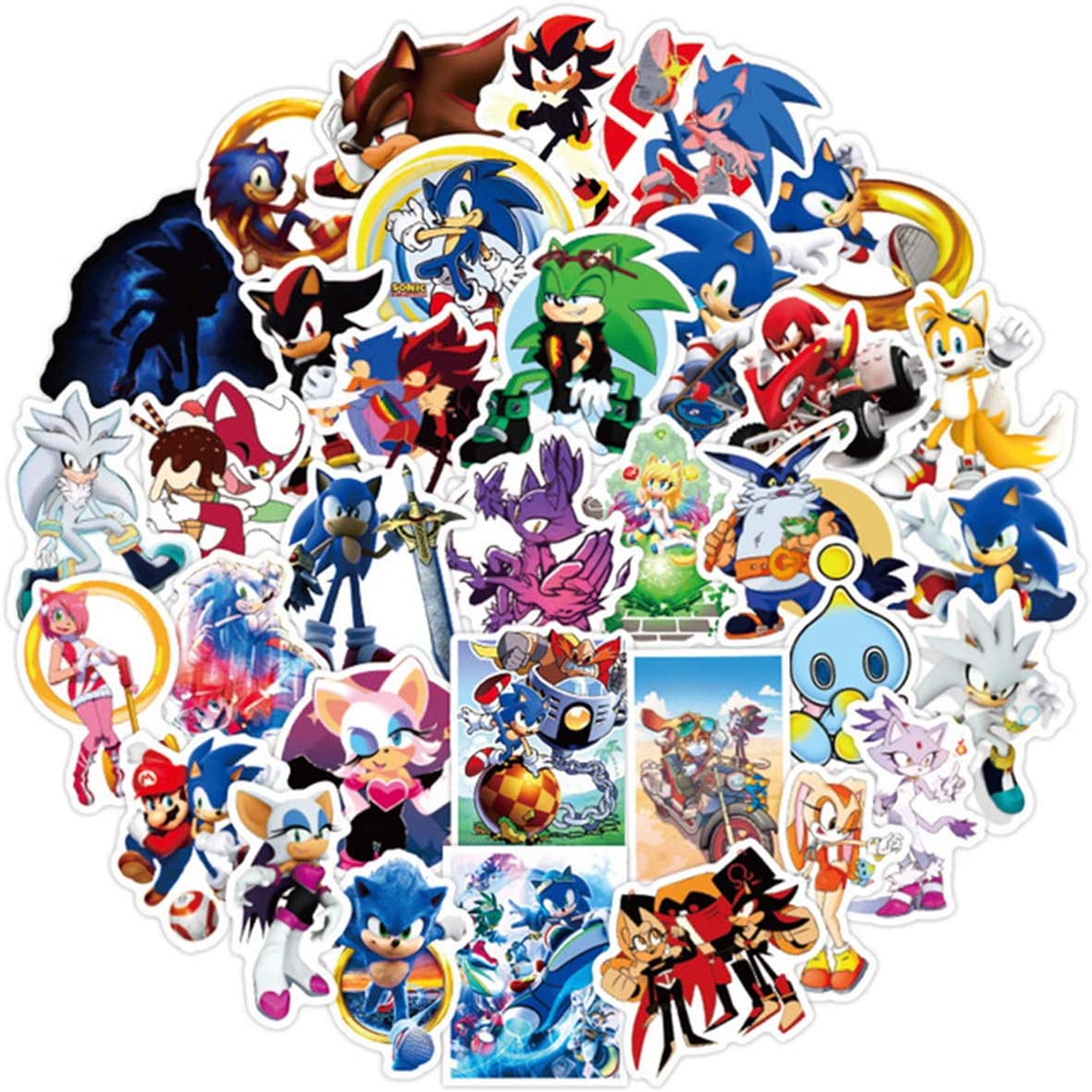 Set 30-60 Sticker Sonic The Hedgehog- Nhím Sonic