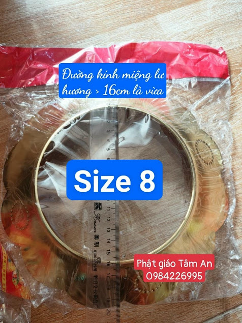 KHAY HỨNG TÀN HƯƠNG (nhang)