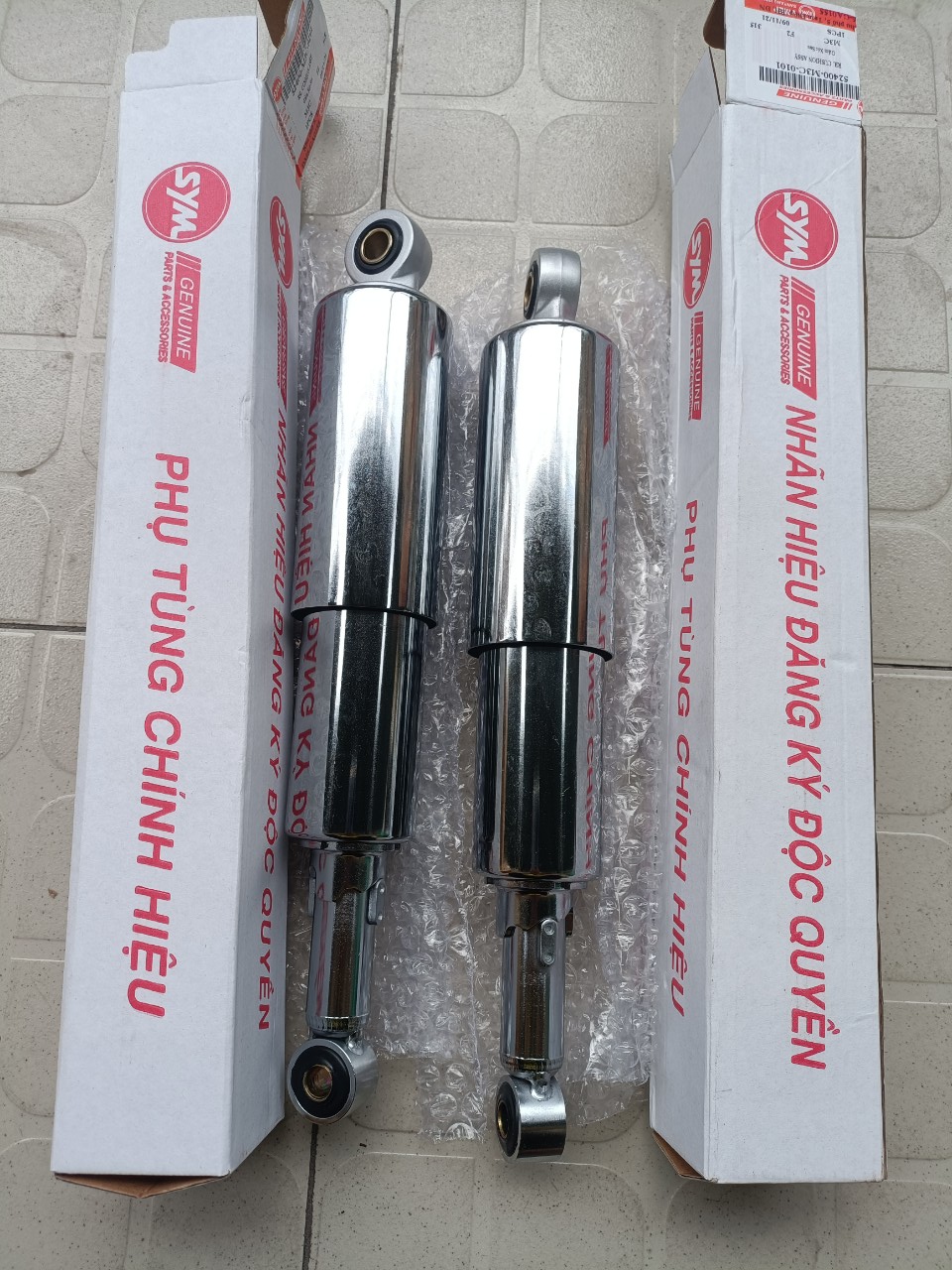 Phuộc sau gắn xe Magic - Hàng zin