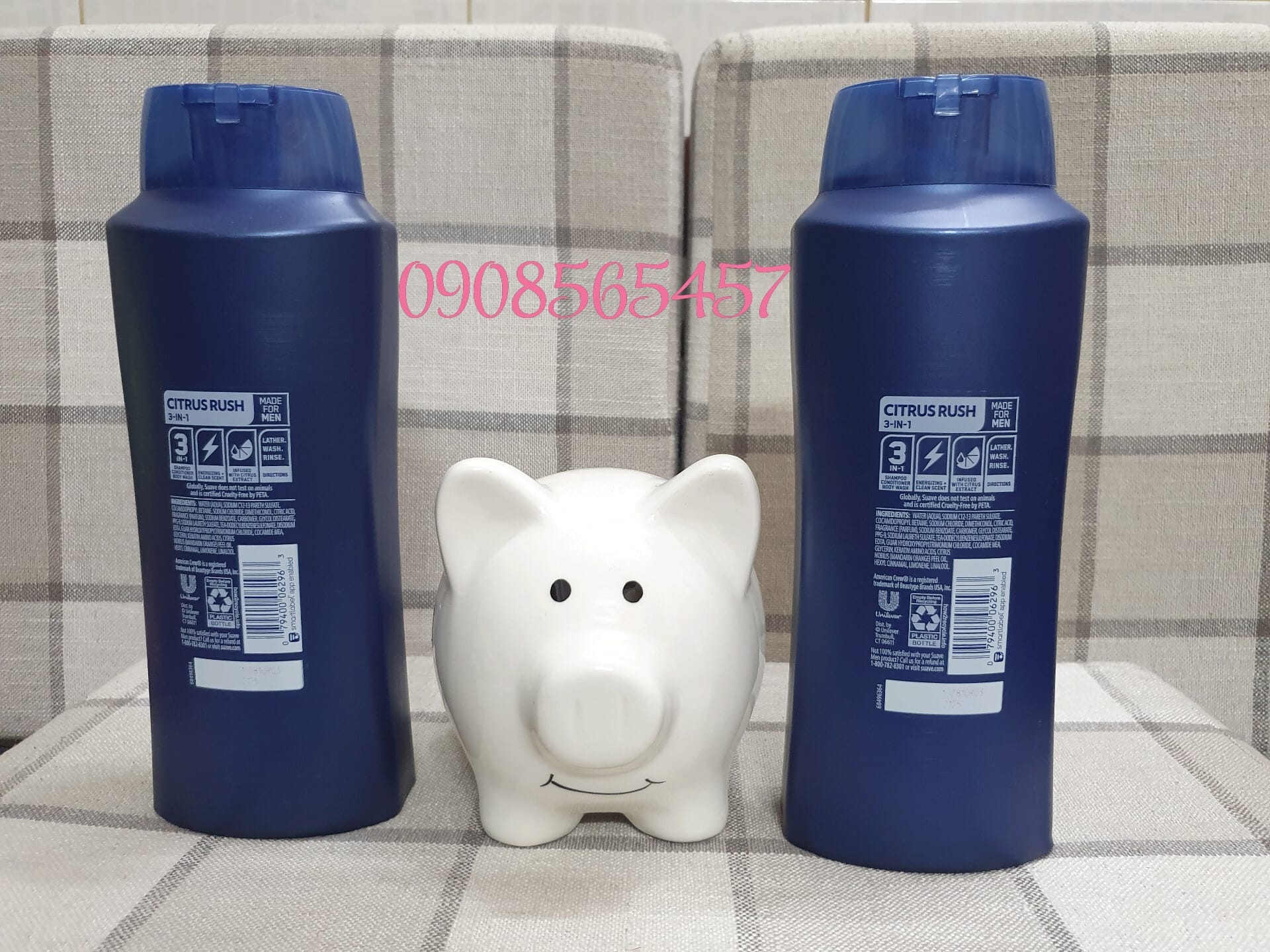 SỮA TẮM GỘI XẢ SUAVE MEN 3IN1 MỸ (chai 828ml)