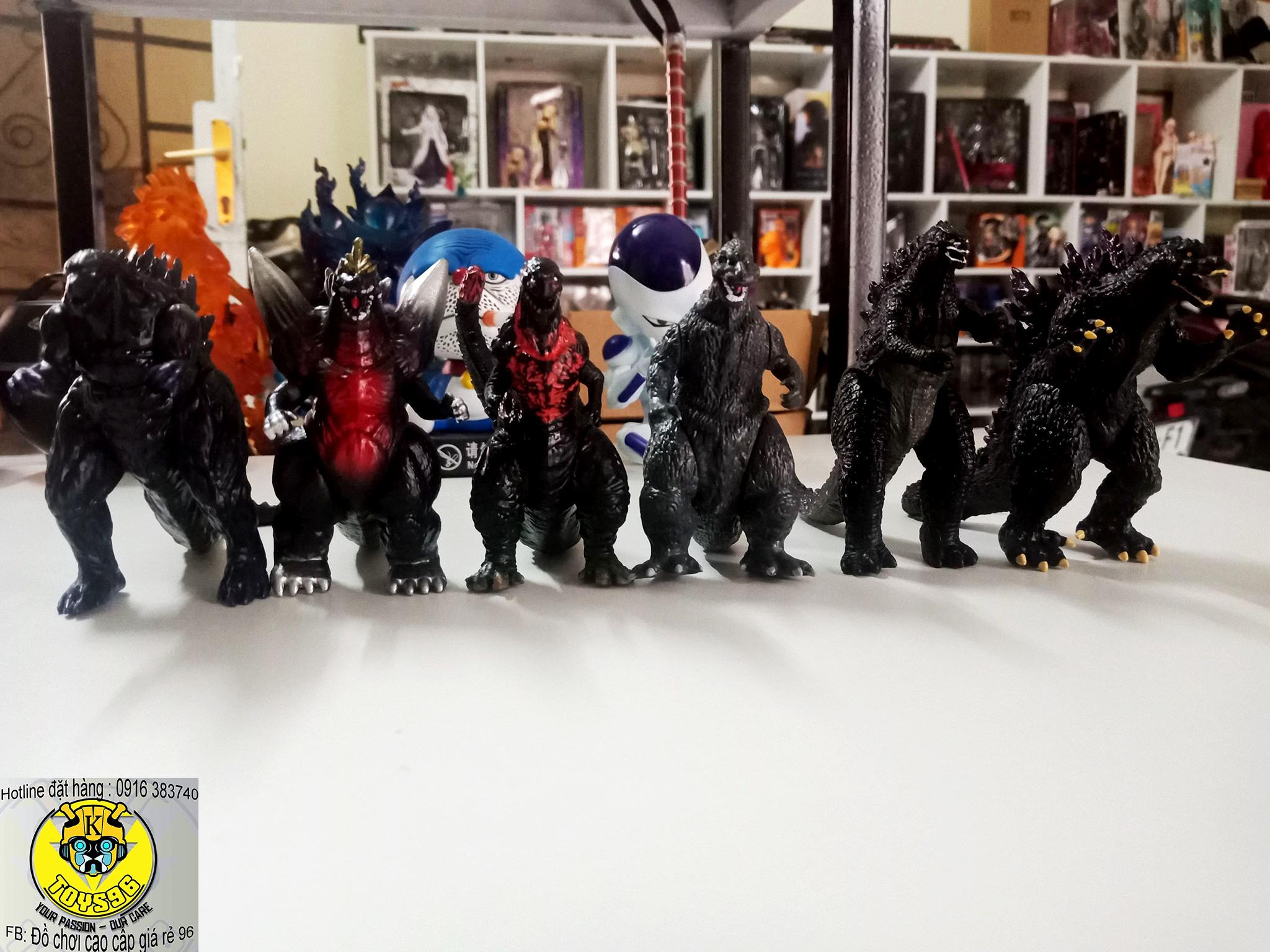 Set 6 Mô hình Godzilla