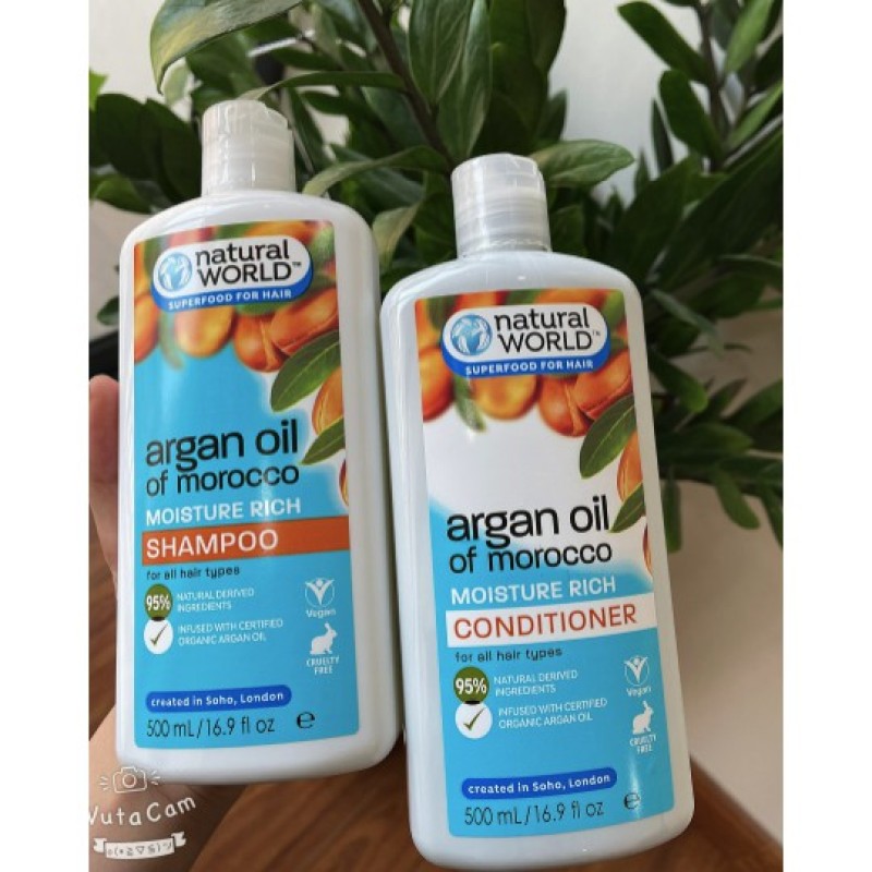 Cặp gội xả argan oil nhập khẩu