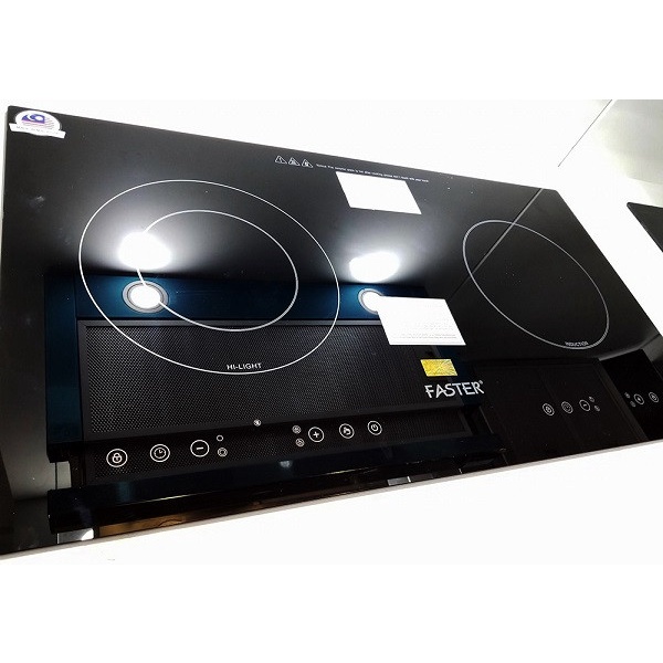 Bếp điện từ Faster FS 628HI (Bếp đôi: 1 từ + 1 hồng ngoại, Nhập Khẩu Malaysia)