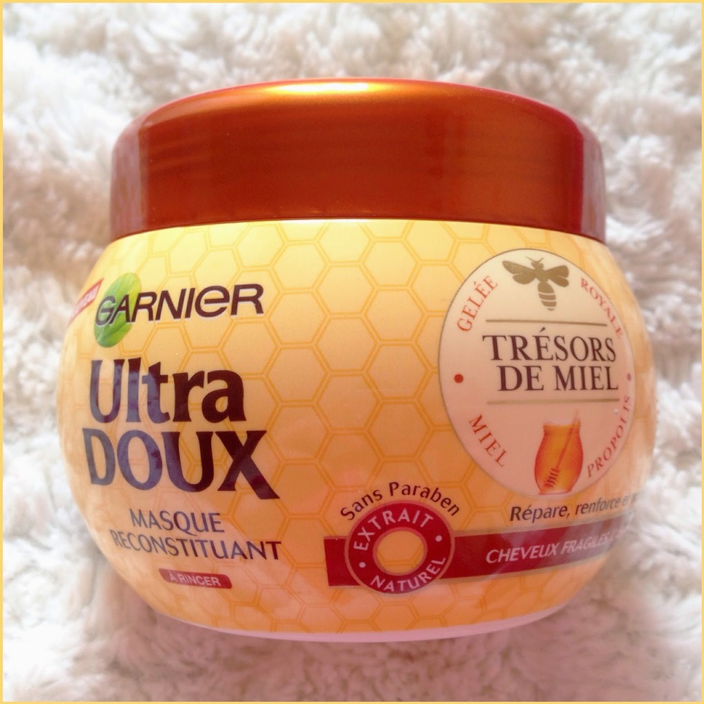 Kem ủ tóc GARNIER ultra doux 320ml ( hàng Pháp )