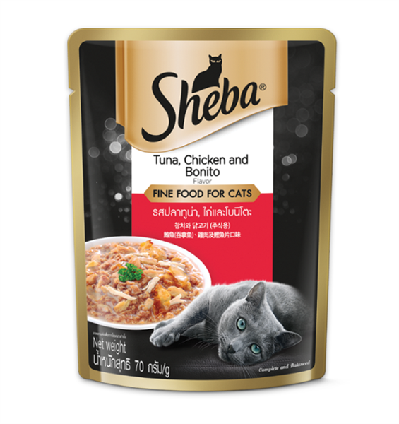 Pate Sheba cho mèo gói 70g
