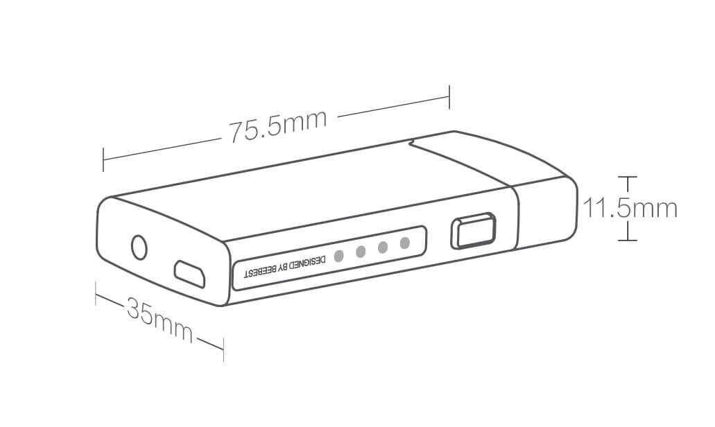 Bật lửa điện Xiaomi Beebest L200 - Chính Hãng