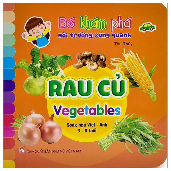 Fahasa - bé khám phá môi trường xung quanh: rau củ - vegetables