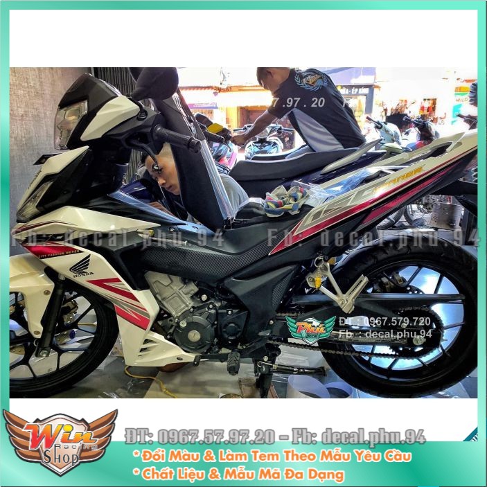 Tem rời Winner Trắng hồng Crom