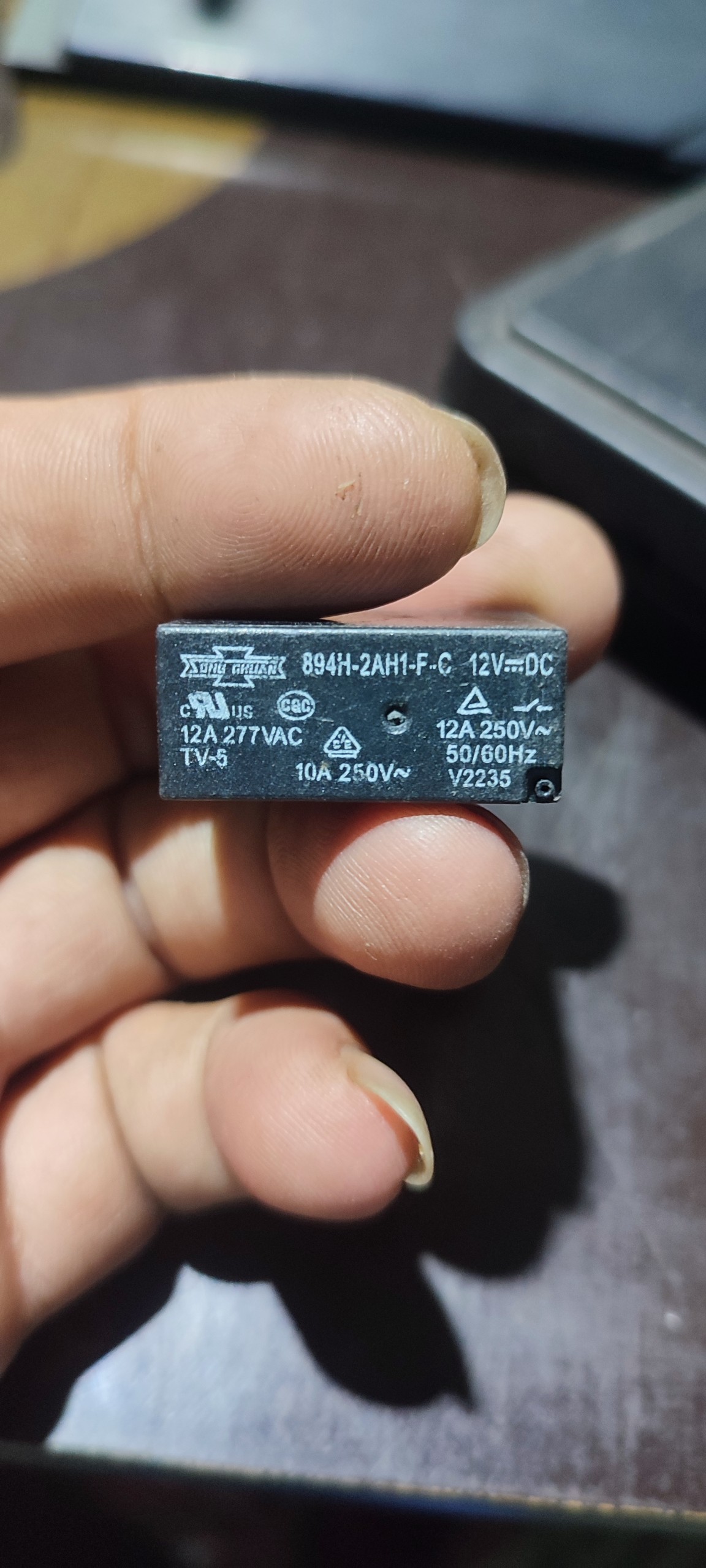 RELAY 6 chân 894H-2AH1-F-C 12V