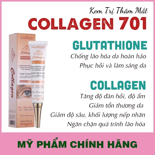 Kem Giảm Thâm Mắt Collagen 701