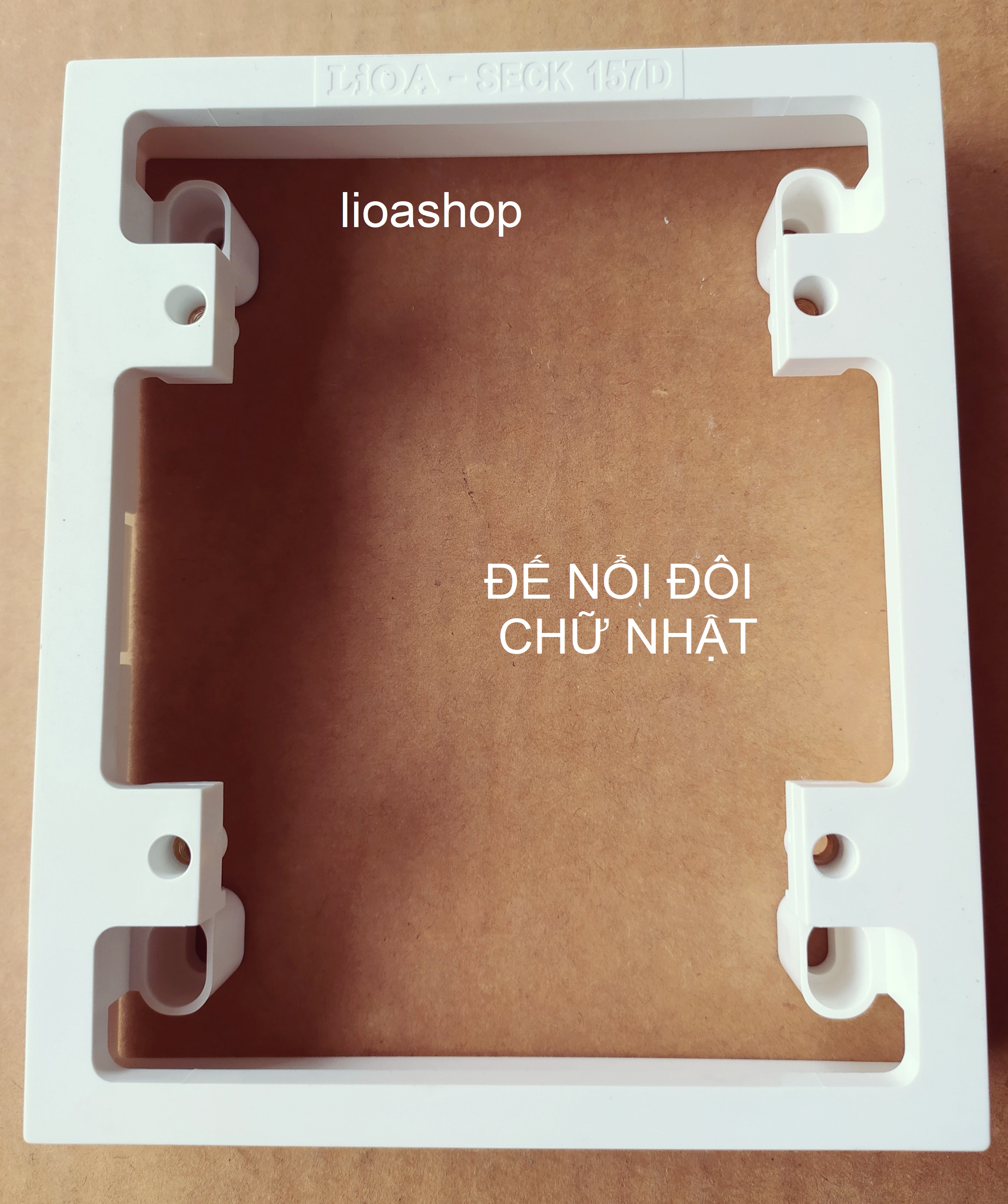 ĐẾ ÂM ĐÔI - ĐẾ NỔI  ĐÔI CHỮ NHẬT LiOA