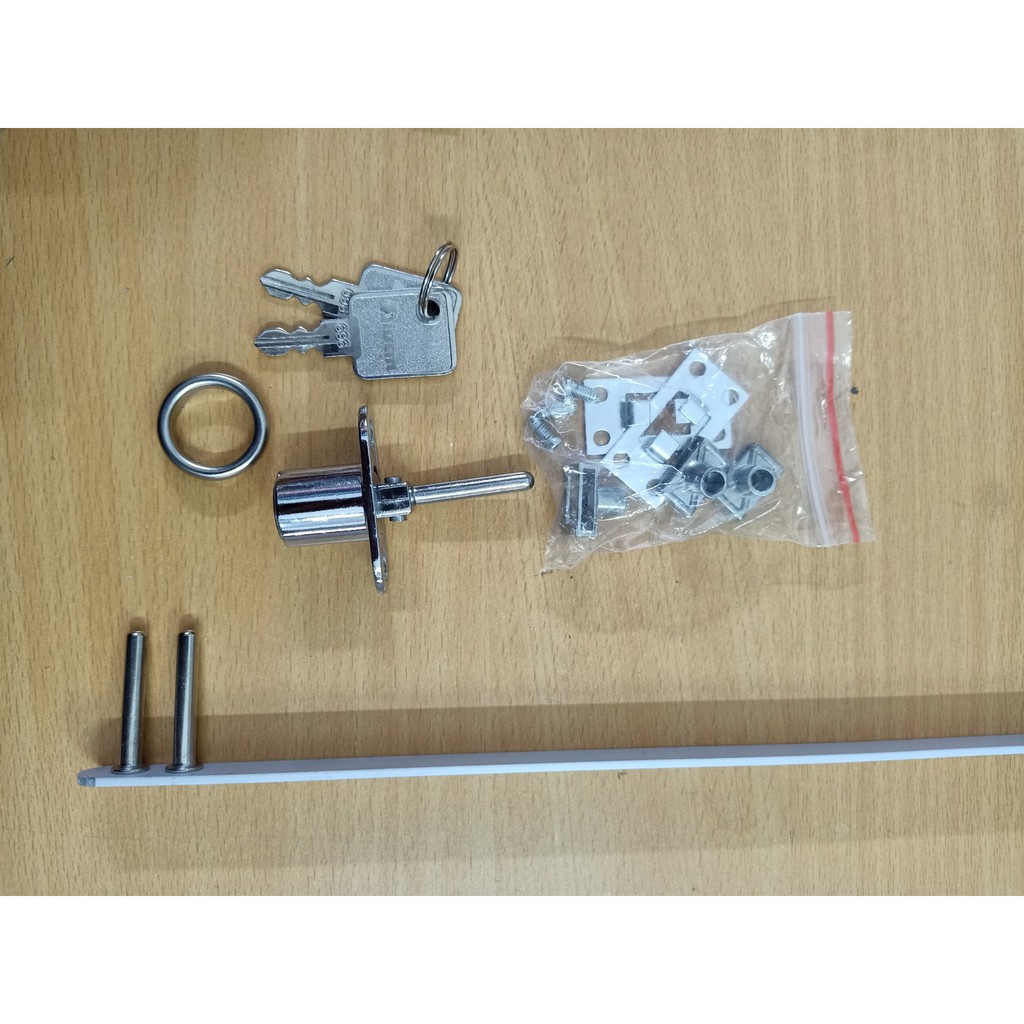 KHÓA TỦ 3 NGĂN IVAN 03288.500 CHÌA SẮT
