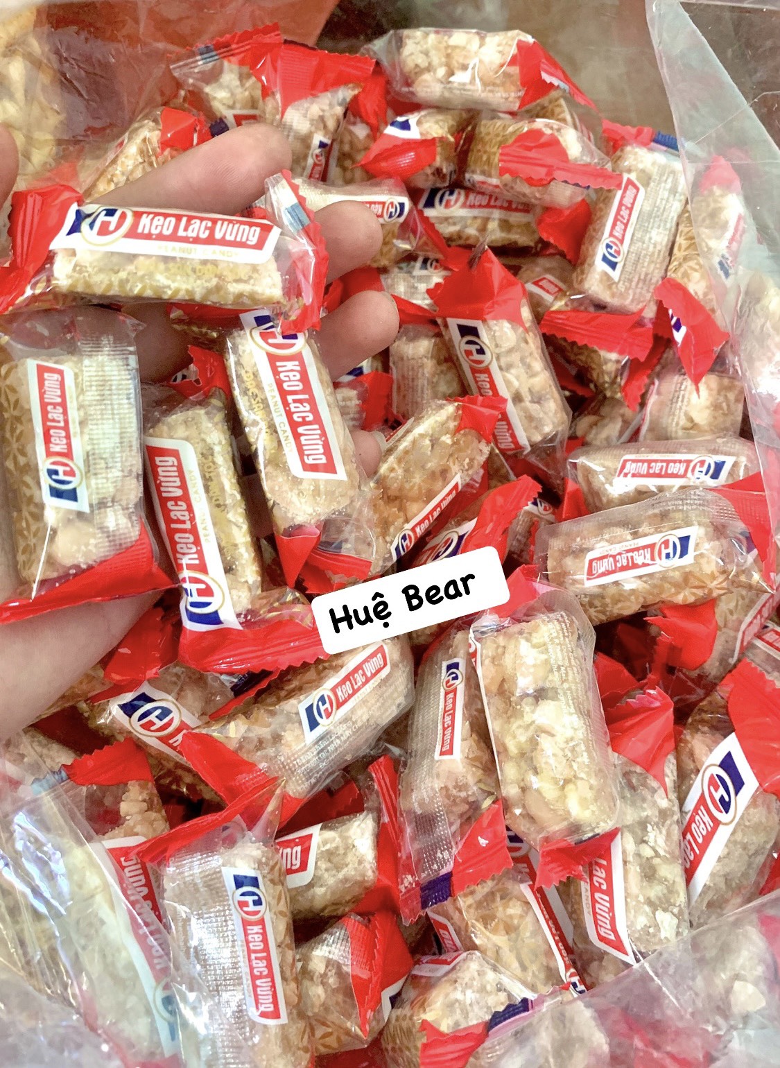 500g kẹo lạc vừng