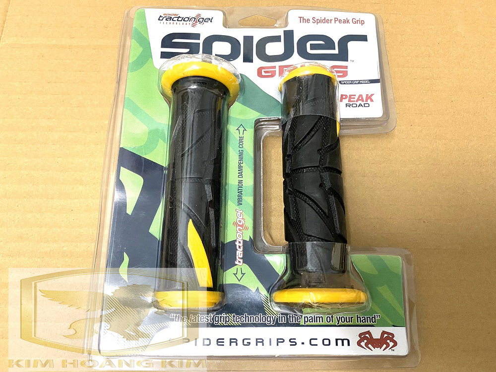 Bao Tay Spider siêu rẻ gắn xe máy (màu Vàng)