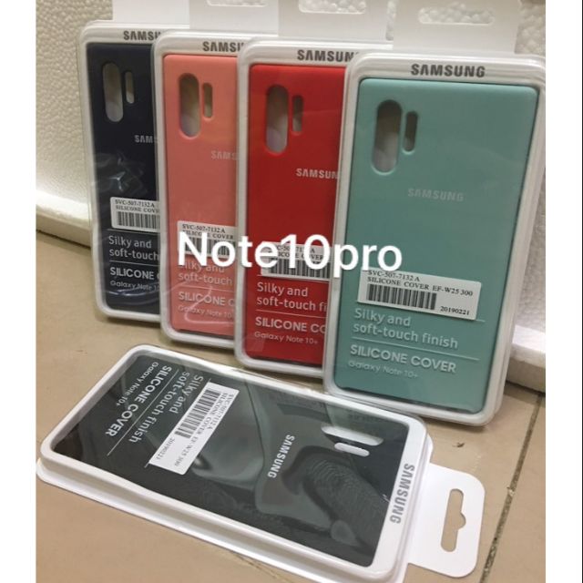 [Nhập RS0822 giảm 30k cho đơn 99k]Ốp lưng Samsung Galaxy Note 10 Plus Silicone Cover chống bám bẩn
