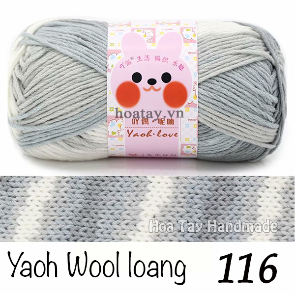 Len Yaoh loang - Yaoh Love - Len đan móc khăn mũ Hoa Tay Handmade
