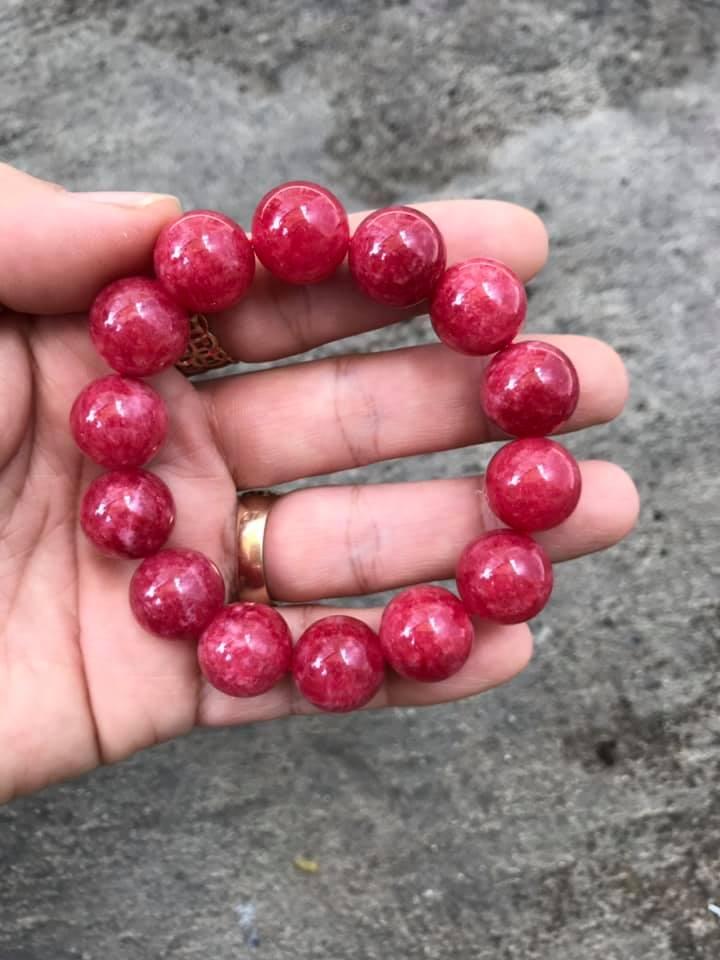 [HCM]VÒNG TAY HỒNG RUBY