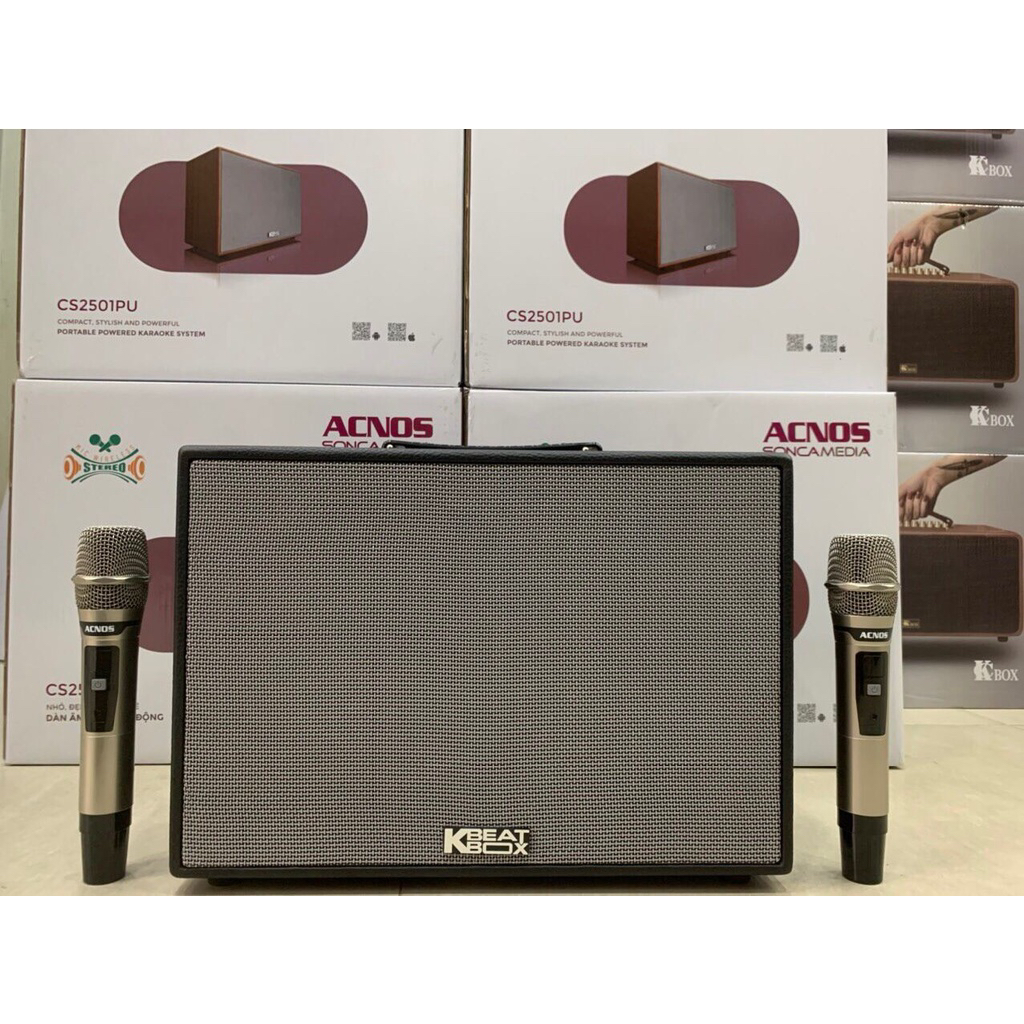 Loa karaoke di động acnos cs251pu, acnos cs251 , bảo hành chính hãng / acnos cs2501pu