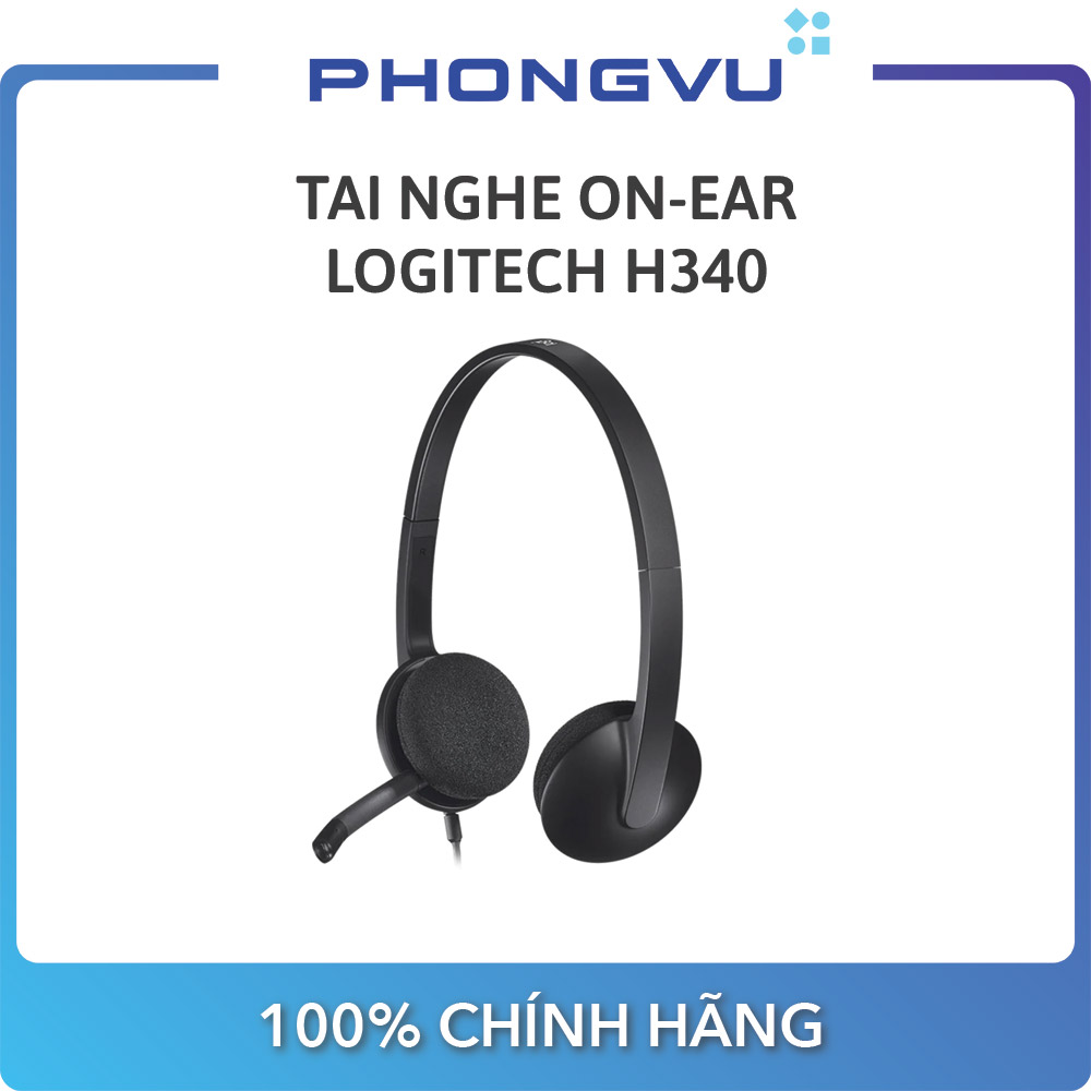Headset Logitech H340 - Warranty 24 month