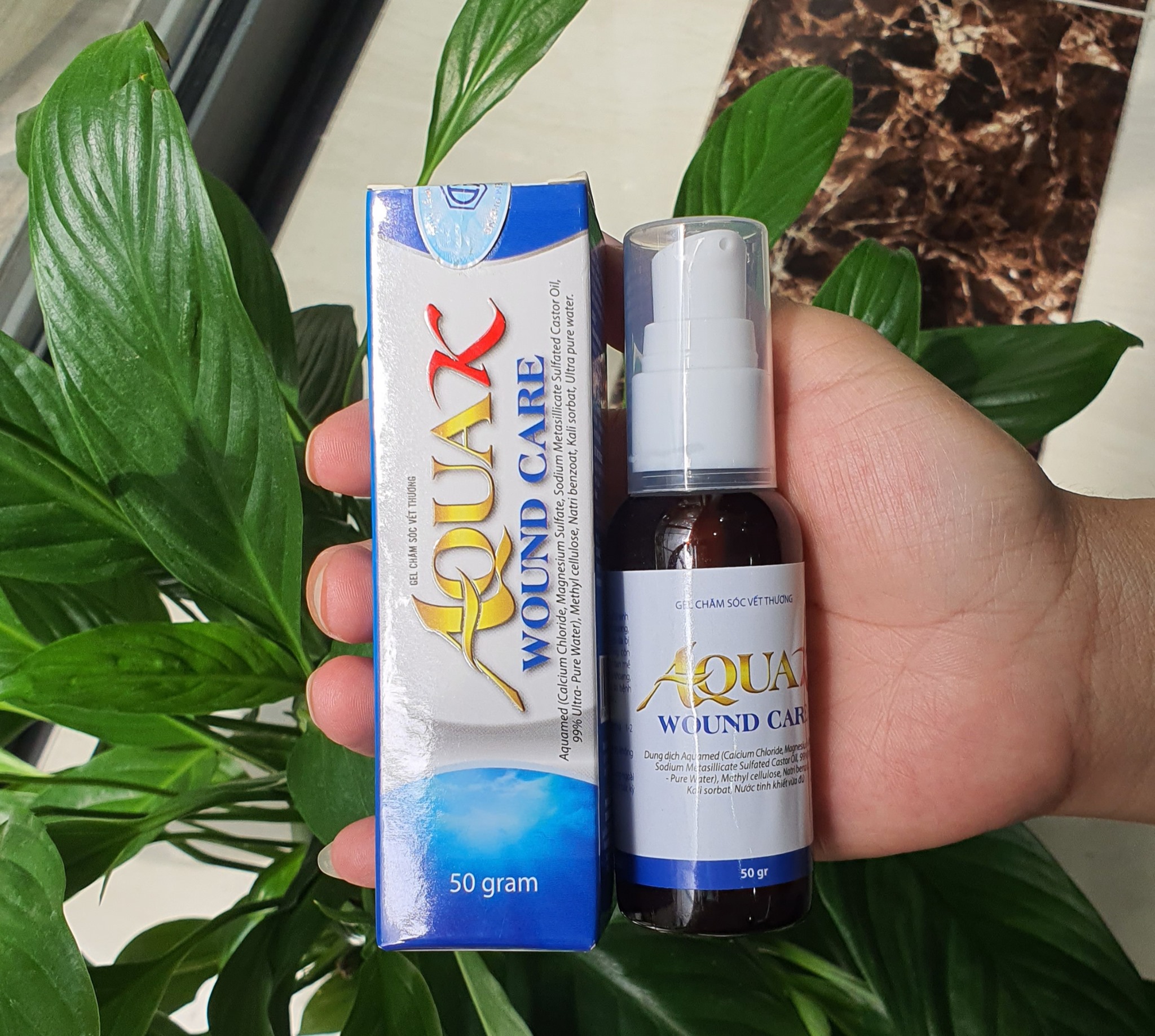 Xịt trị bỏng đa năng Aquasun Burn chai 50ml
