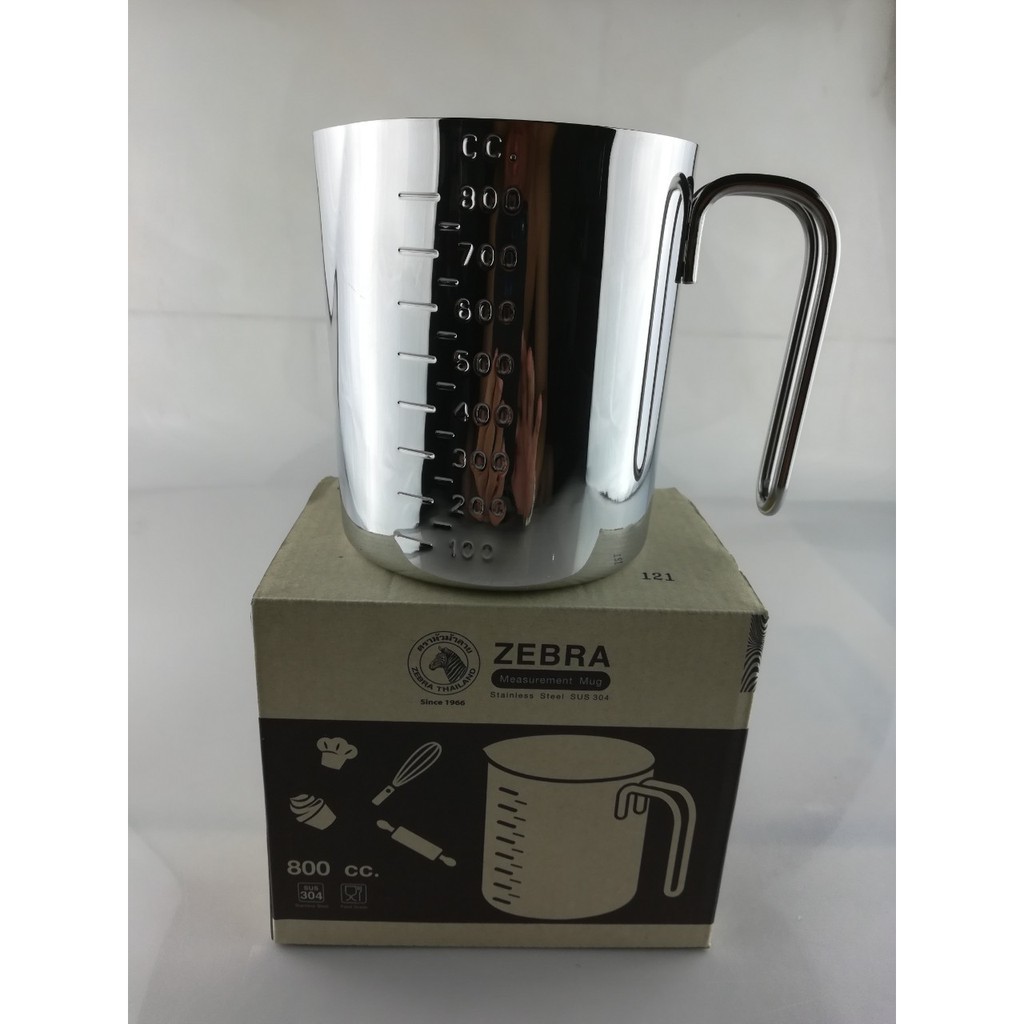 Ca Inox  Đong Thể Tích Zebra 112590-800ml