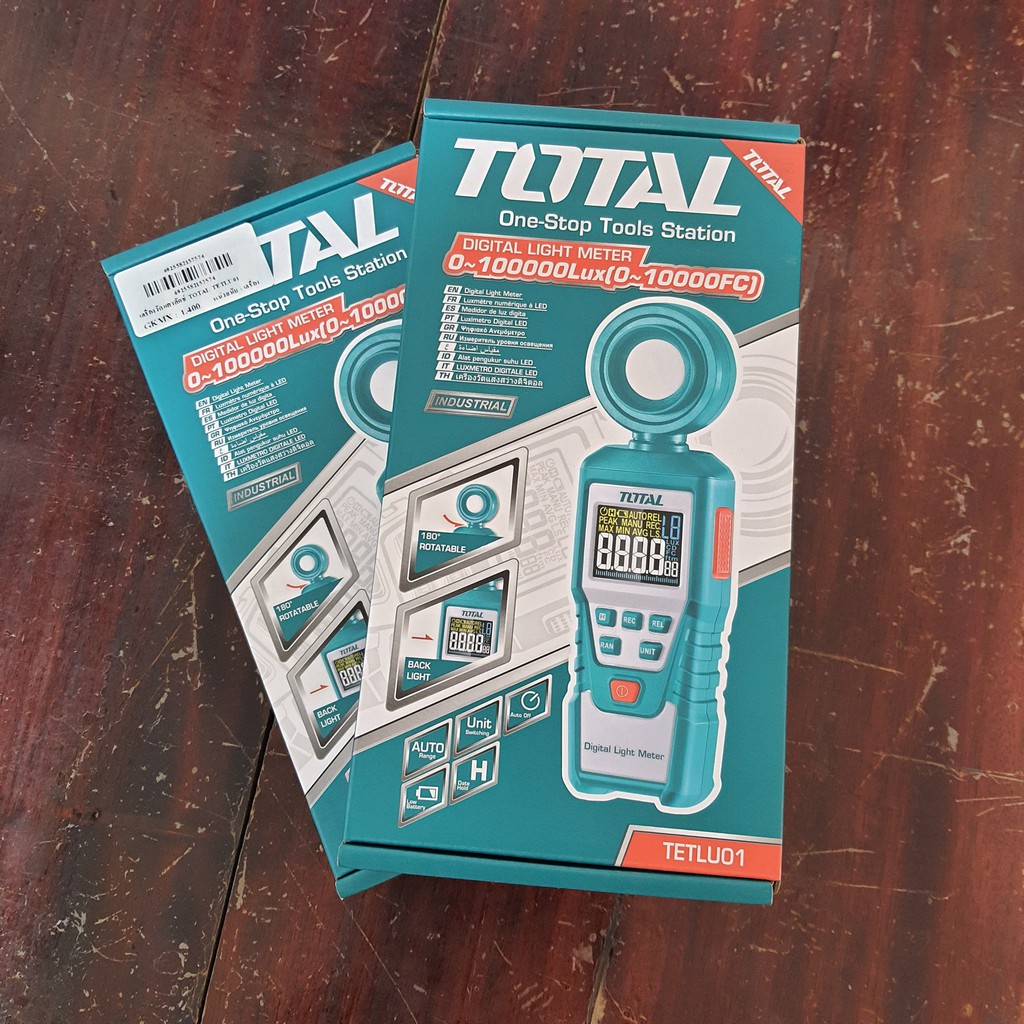 [HCM]MÁY ĐO CƯỜNG ĐỘ ÁNH SÁNG TOTAL TETLU01