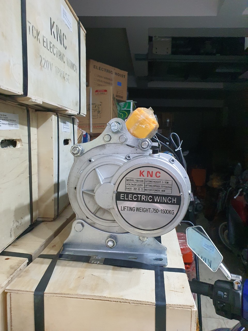 Tời Đa Năng 750/1500KG ( 4kw) ( 22m/p)