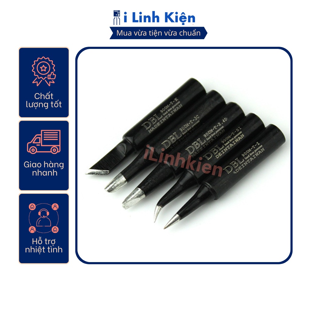 Mũi hàn thiếc nhọn 900M-TI Debailong cao cấp
