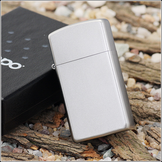 Zippo 1605 - Zippo Slim Satin Chrome