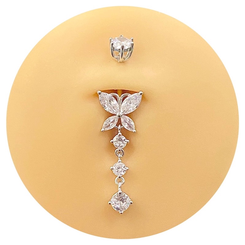 khuyên rốn thời trang / Bạc 925