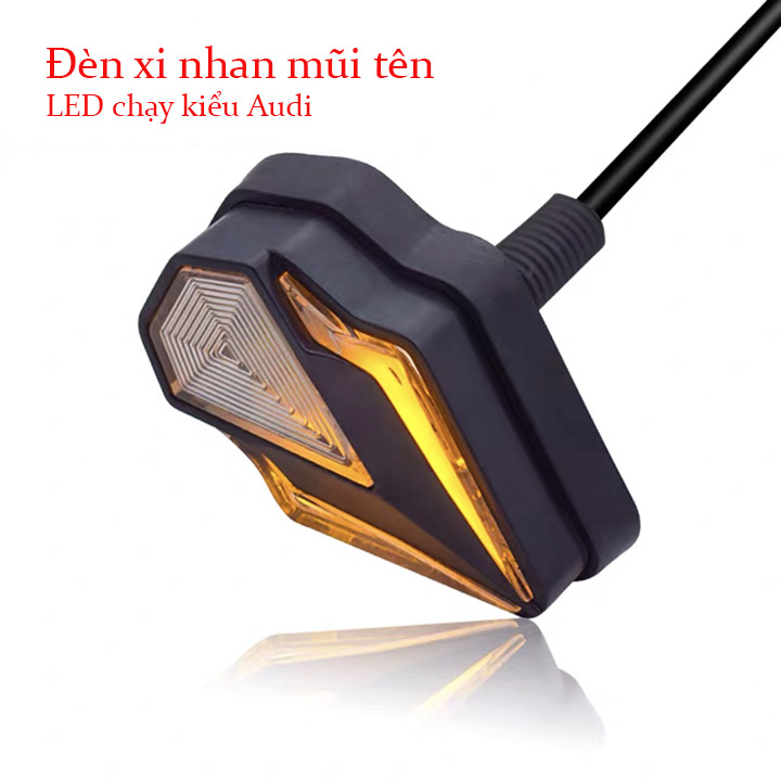 Đèn Xi Nhan Xe máy - Đèn xi nhan Led chạy nhiều màu lựa chọn