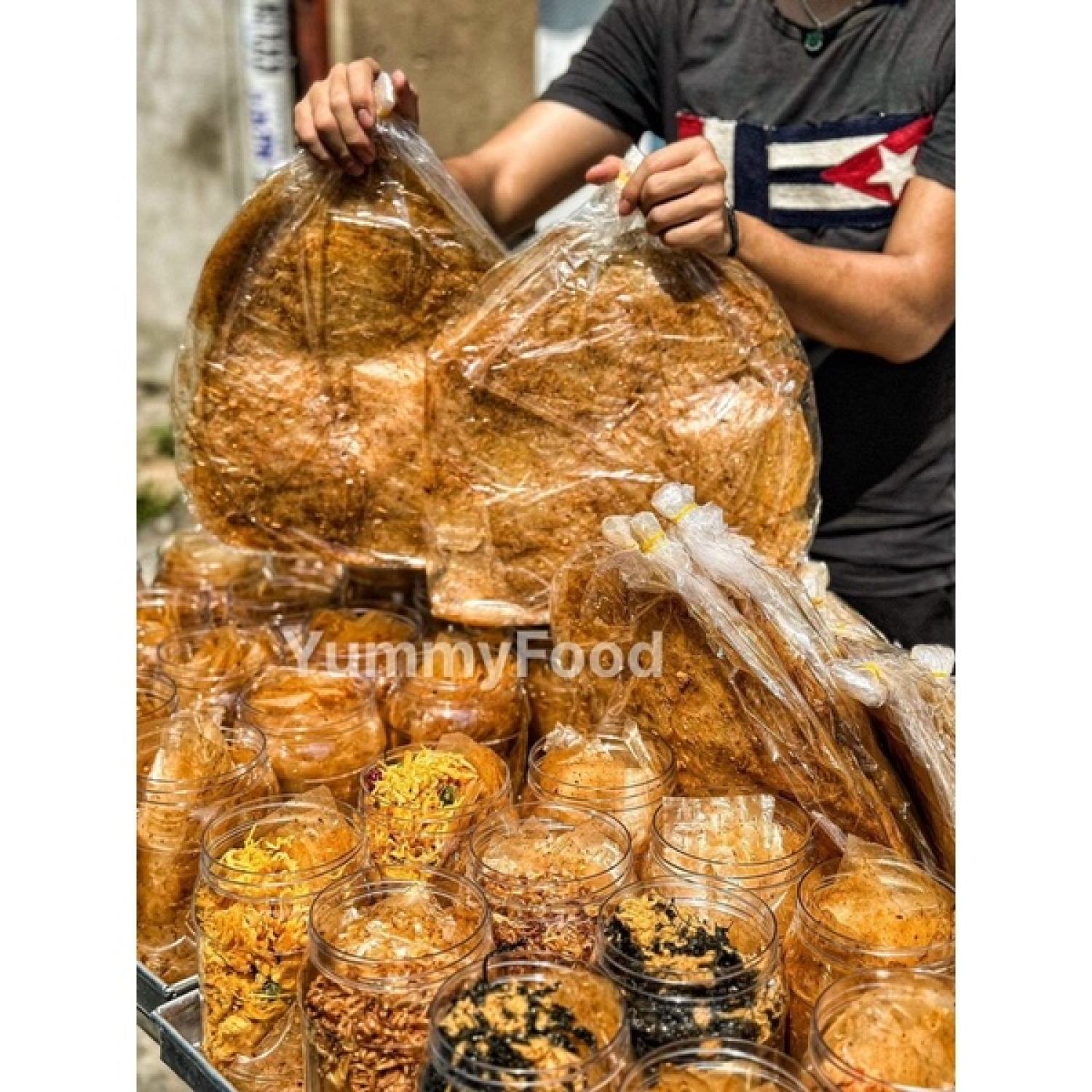 Bánh Tráng Muối Ớt Hiểm - (480-500gr/Bịch)