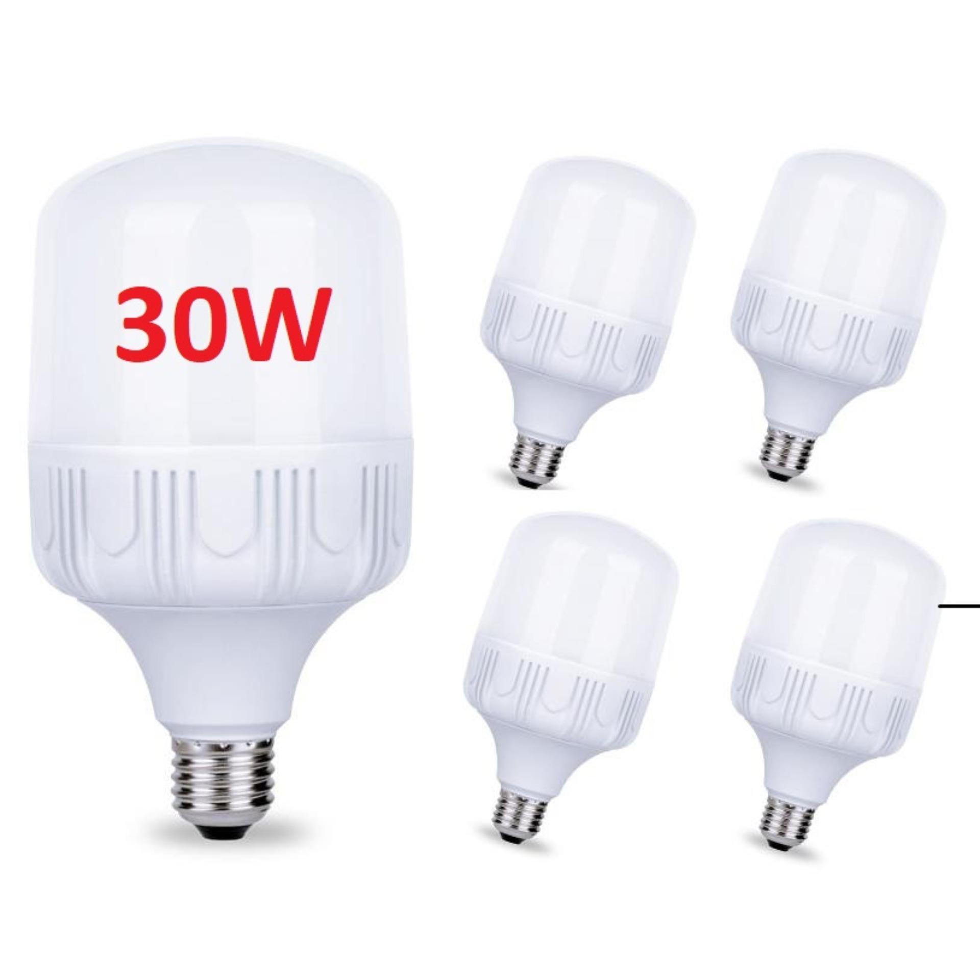 Bộ 5 bóng đèn Led 30W cao cấp tiết kiệm điện. Màu sáng Warm trắng