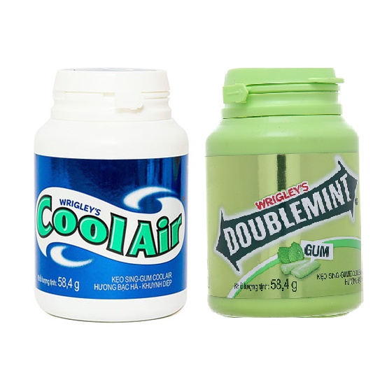 Kẹo Singgum (Coolair/Doublemint) 58,6g