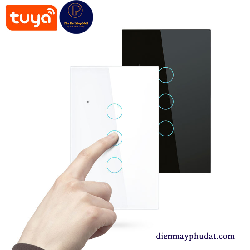 Công tắc cảm ứng thông minh wifi + Bluetooth Tuya