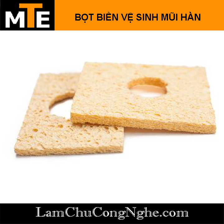 Bọt biển lau mỏ hàn, vệ sinh mũi hàn các loại