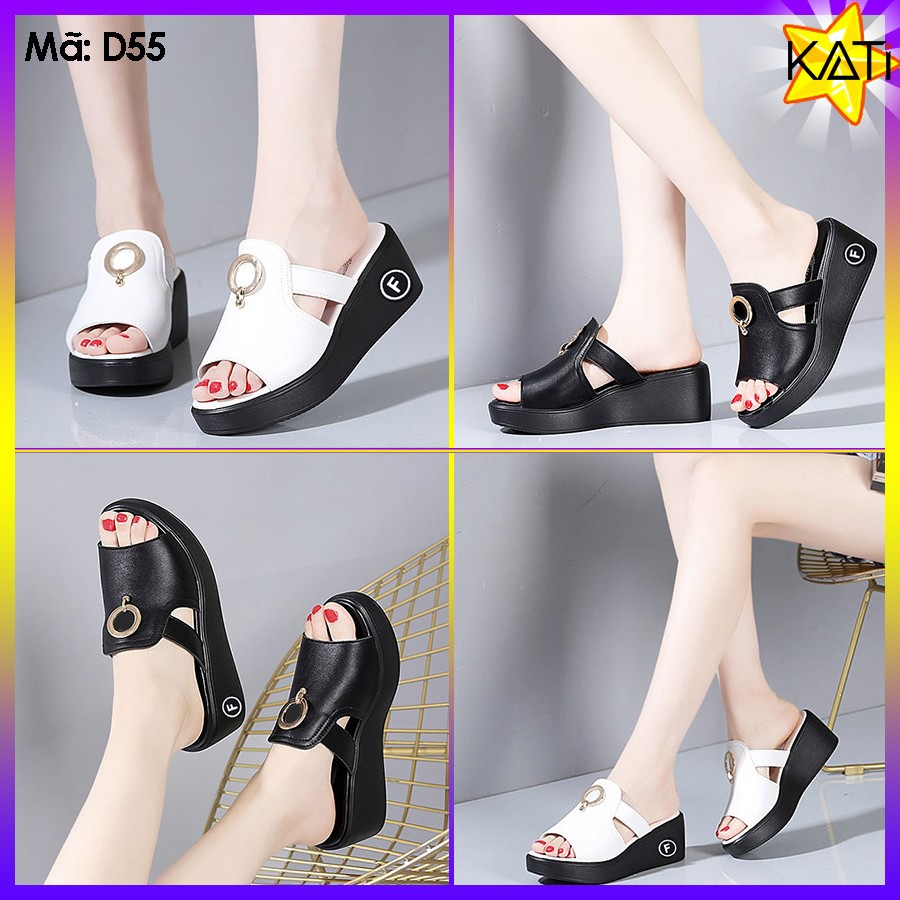 [HCM]Dép đế xuồng phối khuyên cao cấp-D55