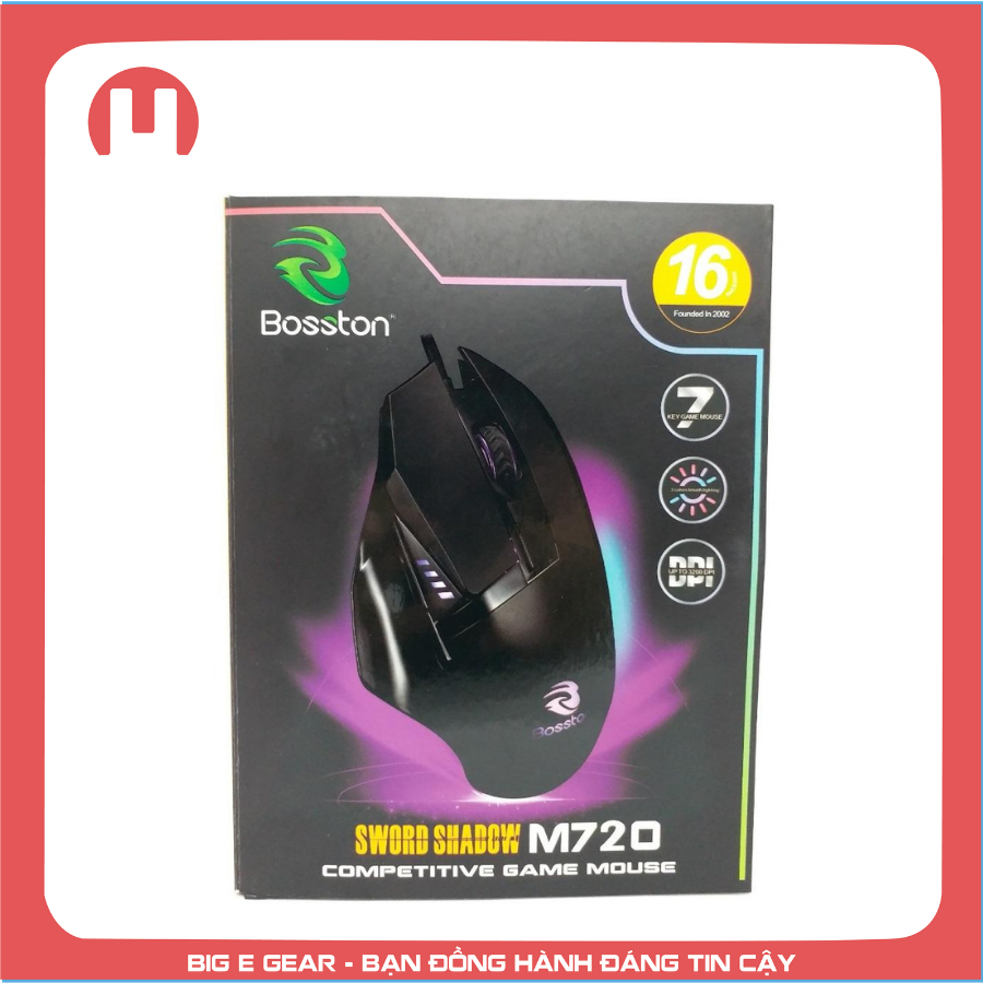 [HCM]Chuột gaming có dây Bosston M720