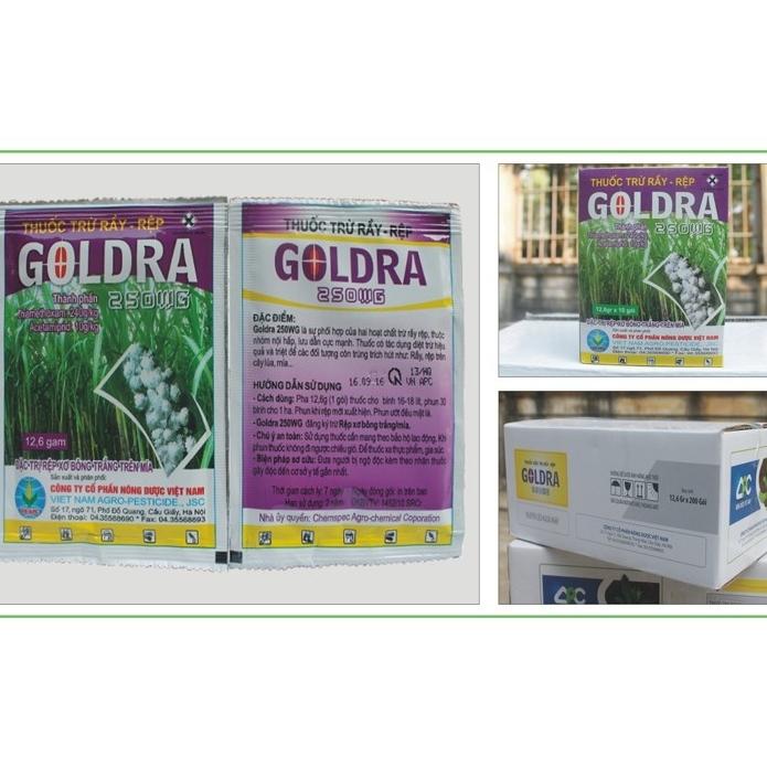 Thuốc trừ rầy, rệp Goldra 4.5g 250wg