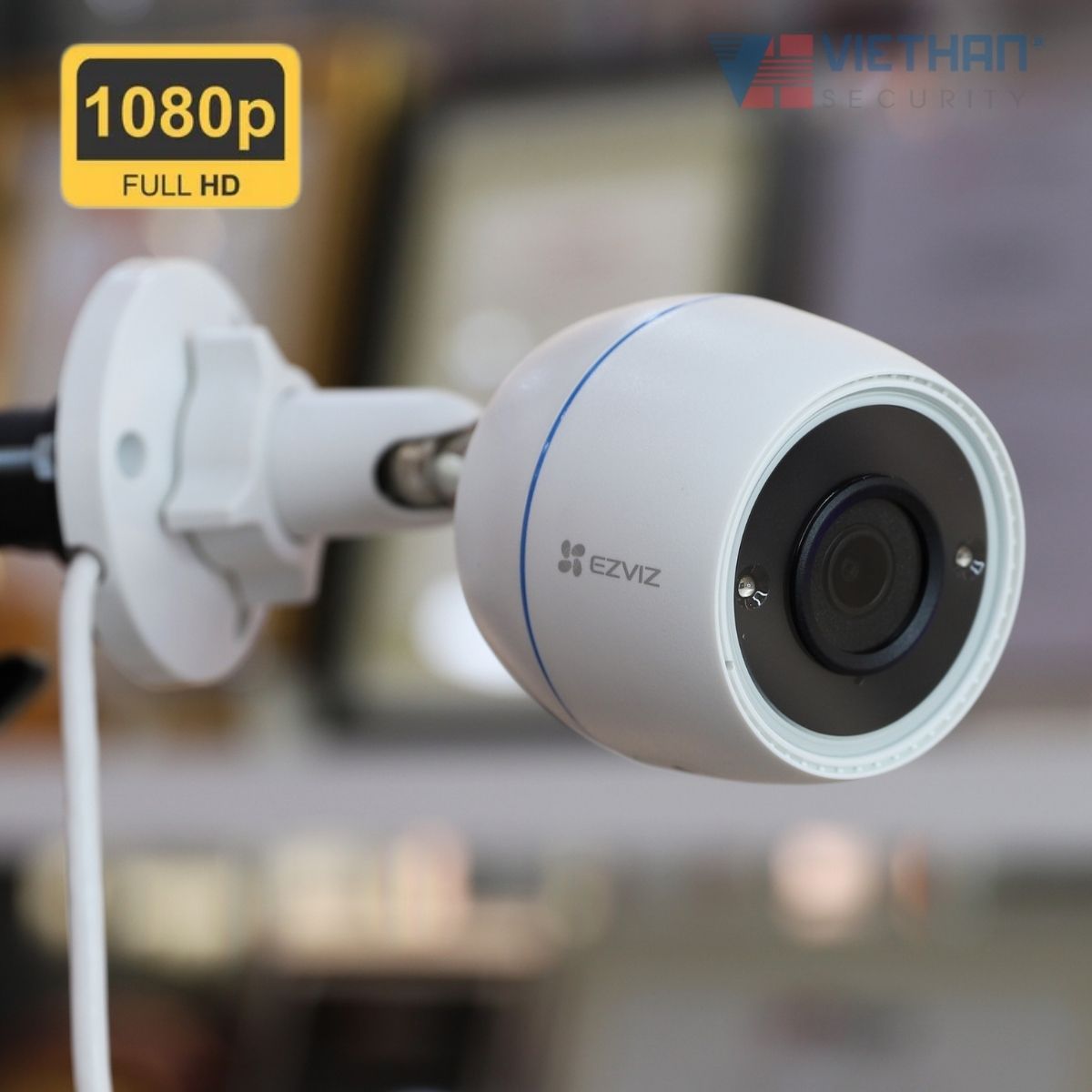 Camera Wifi Ngoài Trời EZVIZ H3 5.0MP 3K, C3TN 2.0MP 1080P Có Màu Thông Minh, Chống Nước IP67 - Hàng Chính Hãng, Bảo Hành 24 Tháng.