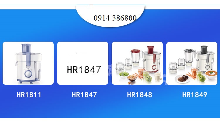 LINH KIỆN MÁY ÉP Philips HR1811 #HR1847