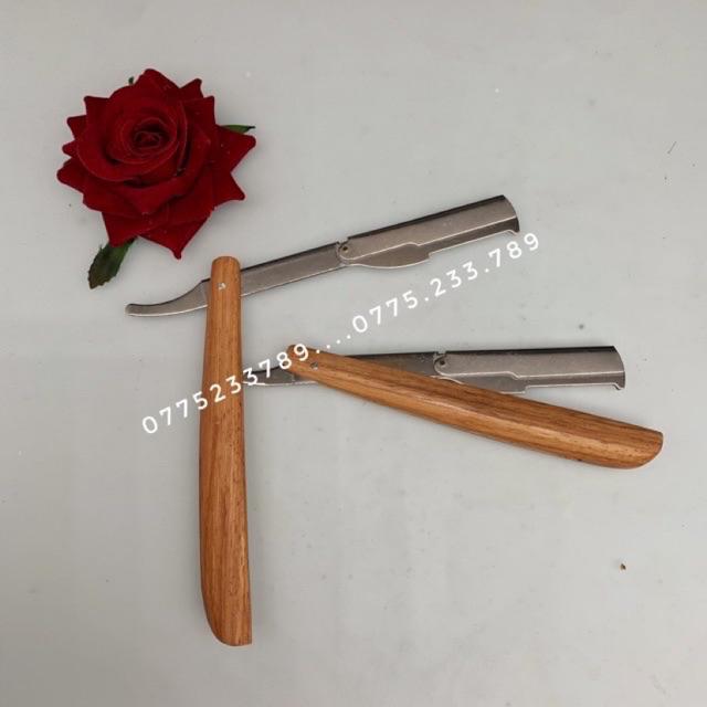 Cán Dao Cạo Tay Gỗ, Cán Dao Cạo Lông Mặt